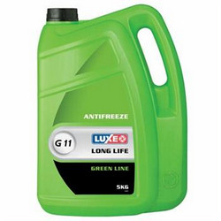 Luxe Антифриз готовый к применению Antifreeze Green Line G11 (5л) 5л. | Артикул 666