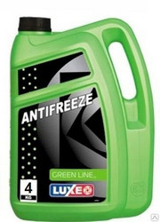 Luxe Антифриз концентрированный Concentrated Antifreeze Green Line G11 (4л) 4л. | Артикул 669
