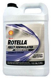Shell Rotella FULLY FORMULATED Coolant/Antifreeze WITH SCA 50/50 3,78л. | Артикул 021400017962