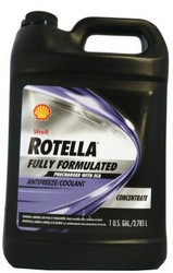 Shell Rotella FULLY FORMULATED Coolant/Antifreeze WITH SCA Concentrate 3,78л. | Артикул 021400018013