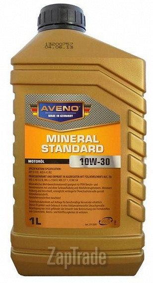 Моторное масло Aveno Mineral Standard Минеральное