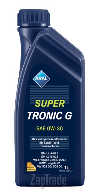 Моторное масло Aral SuperTronic G Синтетическое