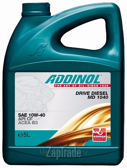 Моторное масло Addinol Drive Diesel MD 1040 Полусинтетическое