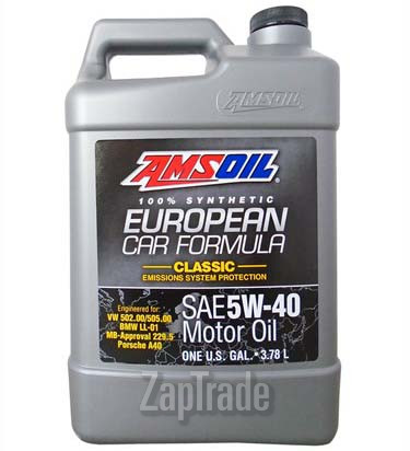 Моторное масло Amsoil European Car Formula Full-SAPS Synthetic Motor Oil Синтетическое