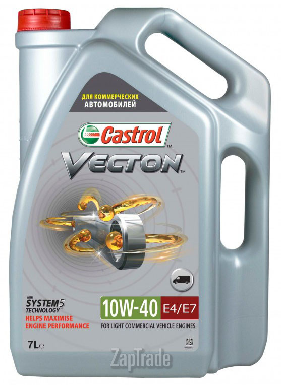 Моторное масло Castrol Vecton Полусинтетическое