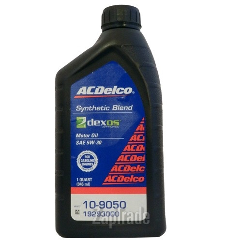Моторное масло Ac delco Dexos 1 Synthetic Blend Полусинтетическое
