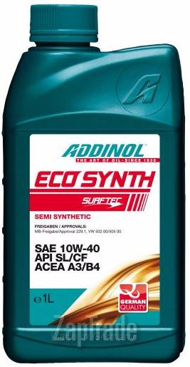 Моторное масло Addinol ECO Synth Полусинтетическое