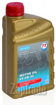 Купить моторное масло 77lubricants Motor oil VX Low SAPS масло 5w-30 Синтетическое | Артикул 4224-1