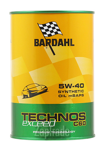Моторное масло Bardahl Technos C60 5W40 Exceed Синтетическое