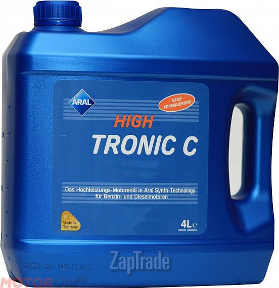 Моторное масло Aral HighTronic C Синтетическое