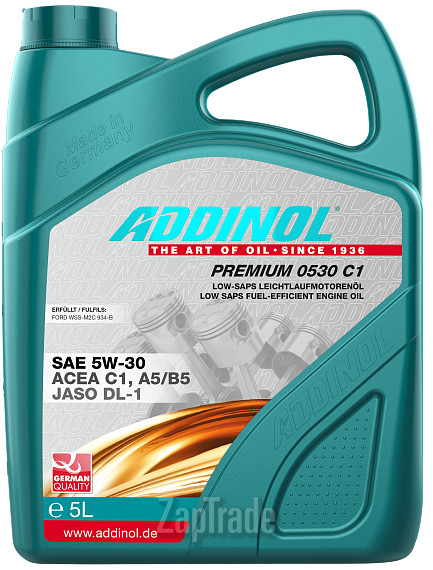 Моторное масло Addinol Premium 0530 C1 Синтетическое