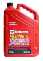     : Ford Motorcraft Mercon V AutoMatic Transmission AND Power Steering Fluid ,  |  XT55QM