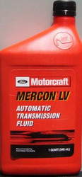     : Ford Motorcraft Mercon LV AutoMatic Transmission Fluid ,  |  XT10QLVC